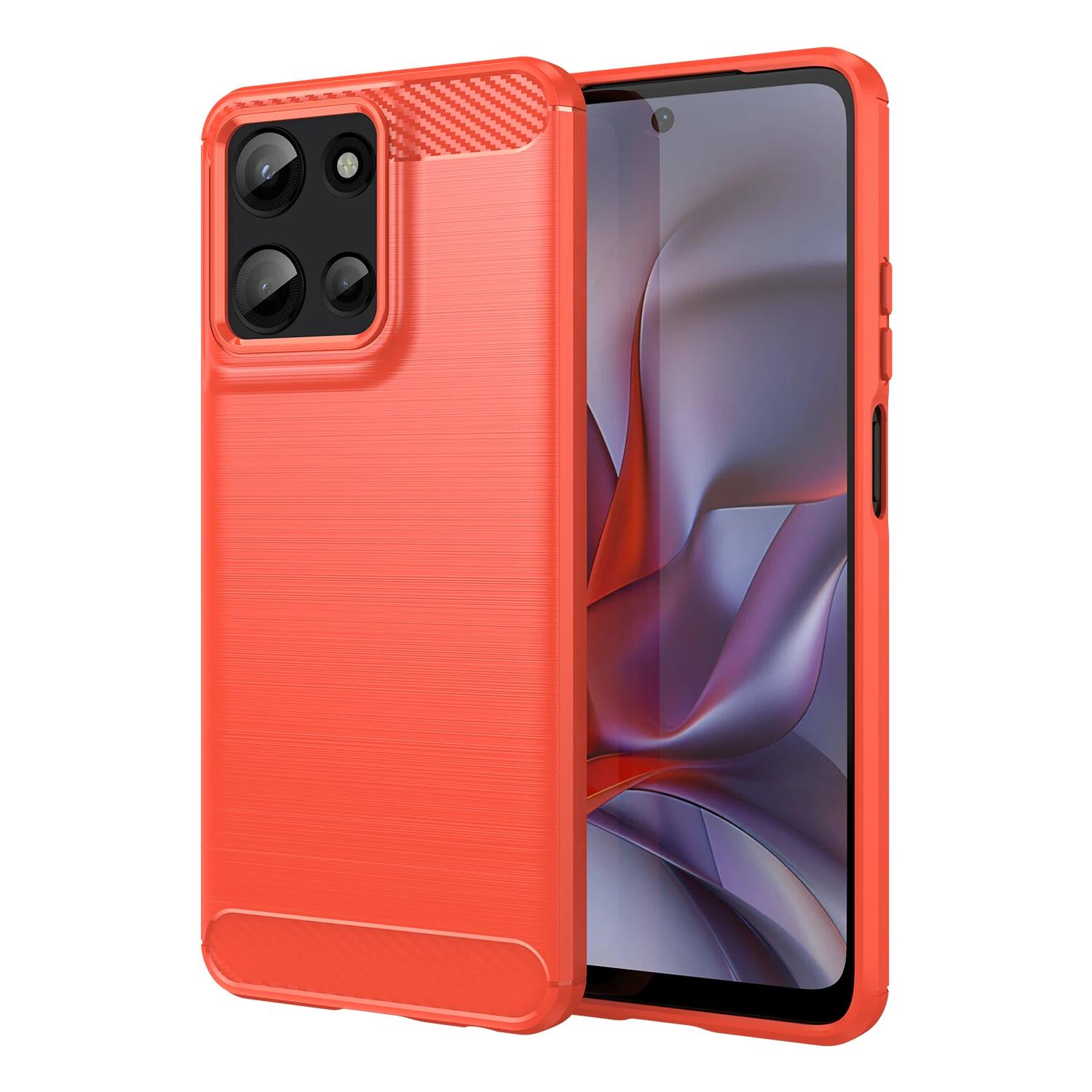 

Carbon TPU Soft Case For Moto G G Power 5G G15/Power G05 G45 G85 G75 G55 G35 G84 G54/64 G34 G24 G14 G04/S E15/14 Cover Moto G Power 2025