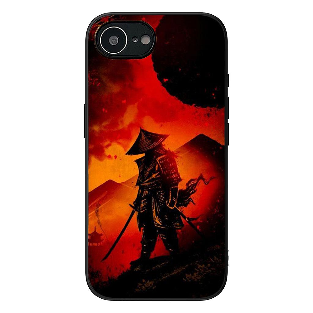 Cover for Apple iPhone 17 16 11 Pro XS Max XR 6 7 8 Plus + 16E SE 2020 2022 Air 5 Phone Case Japan Samurai Skeleton Ninja Skull