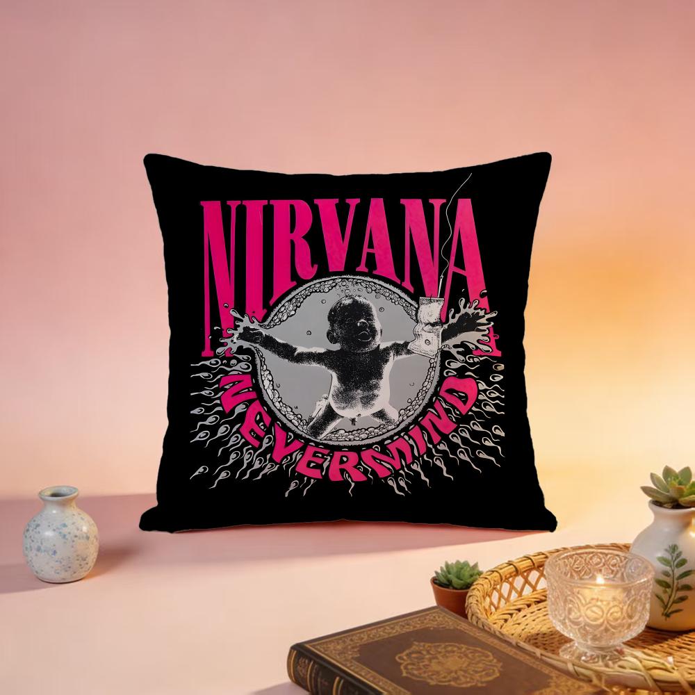 Trending RRamonesed Cushion Cover Premium SkinFriendly Pillow Case MultiPurpose for Home Office Travel