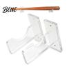 Collectors Equipment Storage Space Saving Display Stands Baseball Bat 2PCS Acrylic Wall Mount Decorative Holders