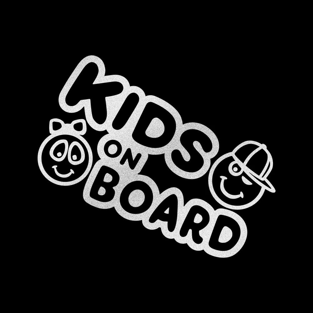 Baby on Board Car Stickers The Whole Body PVC Glue Sticker Funny Baby In Car Vinyl Decal DIY Auto Window Decoration