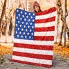 1pc American flag blanket, al season lightweigh Poster blanket home office outdoor nap multifunc Poster blanketional blanket