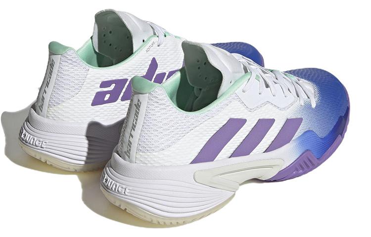 Adidas Barricade Tennis Shoes 'White Lucid Blue' Women's HP7417