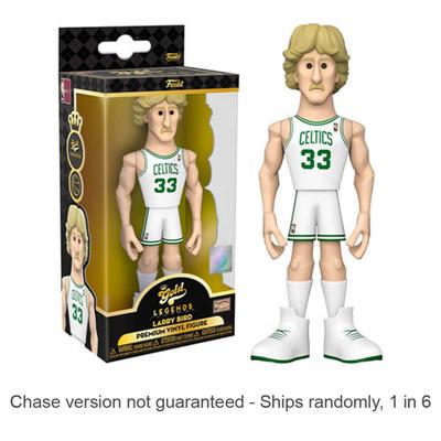 Legendy NBA: Larry Bird 5" Vinyl Gold Chase dodává 1 v 6
