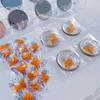 100 bustine di gel di silice Bustine essiccanti Microonde Reattiva Rapidamente Bustina Essiccante per Controllo Umidità Conservazione Cibo