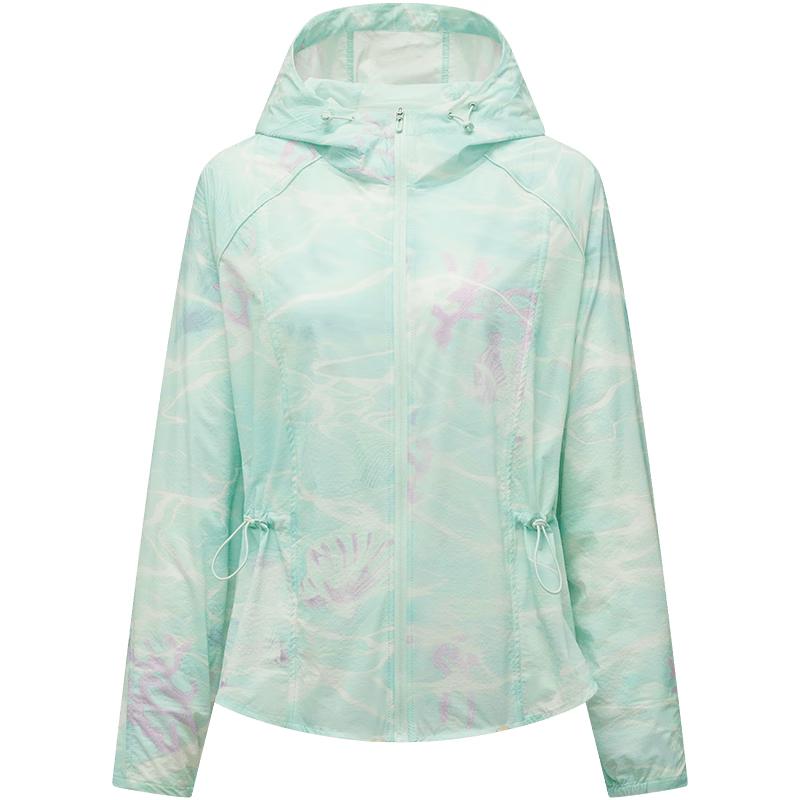 Tanboer Women s Hooded Lightweight Sun Protection Jacket M (165)