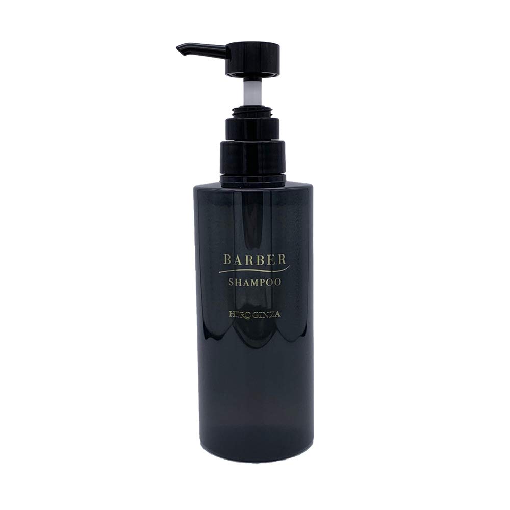 Шампунь Hiro Ginza Barber Shampoo 400 мл для аминокислотного scalp Подходит для кудрявых Салонный эксклюзивный уход за волосами [Серия Barber] Мужской, На основе кислоты, Очищающий, Увлажняющий,