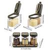 1PC 480/600ML Sealed Top Seasoning Box Household Moisture-Proof Seasoning Bottle, Msg Salt Seasoning Storage Box Supplies