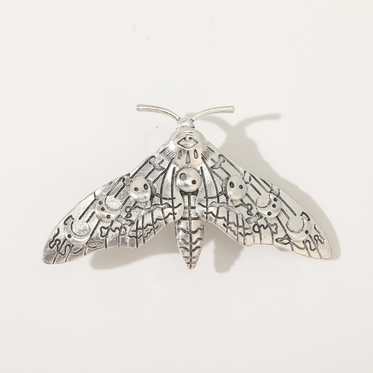 

AWAYTR Retro Manual Moth Duckbill Hairpin Alloy Hair Clips Valentine Headwear Girl Hair Accessories Festival Gift