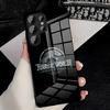 J-Jurassic Park Dinosaur Phone Case For Samsung S26 S25 Plus S20 S20 Plus S22 Ultra S23 FE S21 Plus S21 Ultra Glass Cover