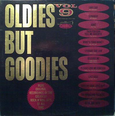 LP Record VARIOUS - Oldies But Goodies Vol. 9 OSRLPS8859 ORIGINAL SOUND US Rock Used