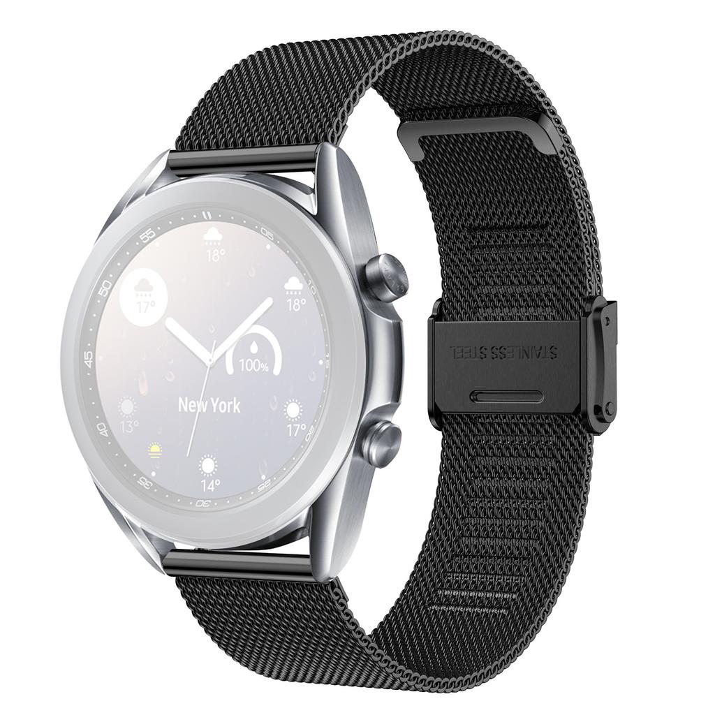 Stainless Steel Milanese Smart Watch Fine Mesh Strap Replacement for Samsung Galaxy Watch3 41mm