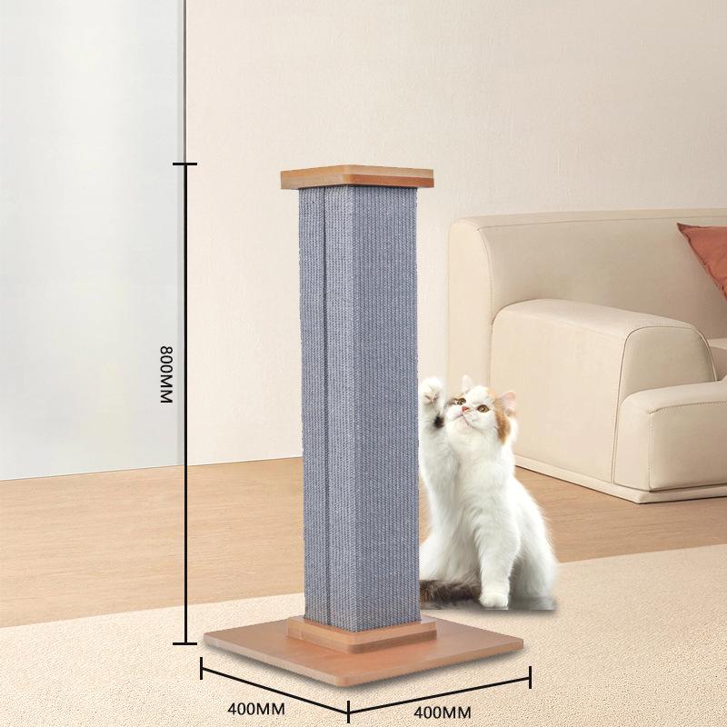 Large Sisal Cat Scratching Post & Tree with Claw Sharpening Toy