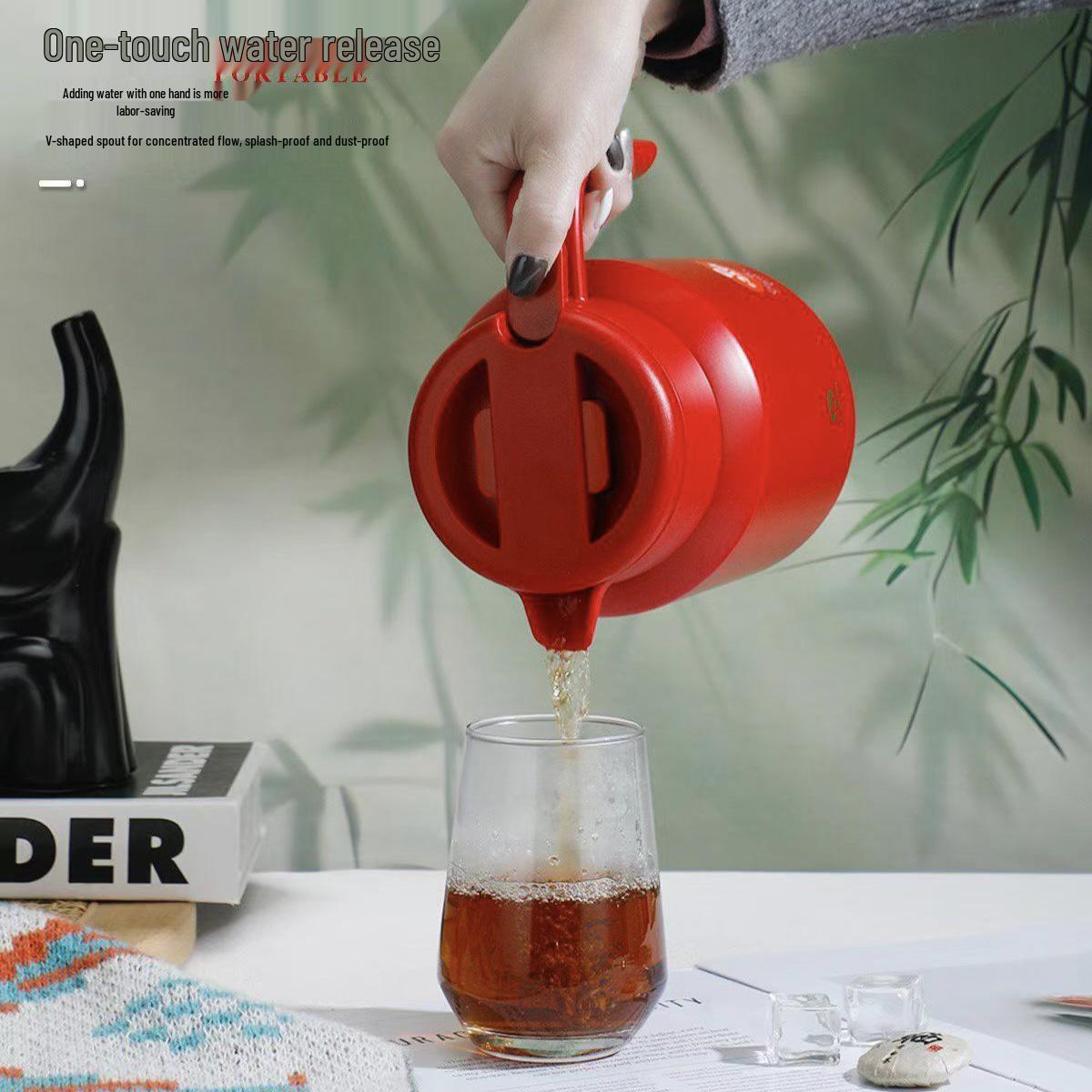 

316L Stainless Steel Large Capacity Insulated Stewing Pot for Hot Water and Tea 1.6L