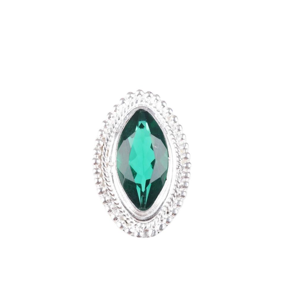 Chrome Diopside 925 Sterling Silver Jewelry Handmade Ring For Mother's Day Gift RR-26-4