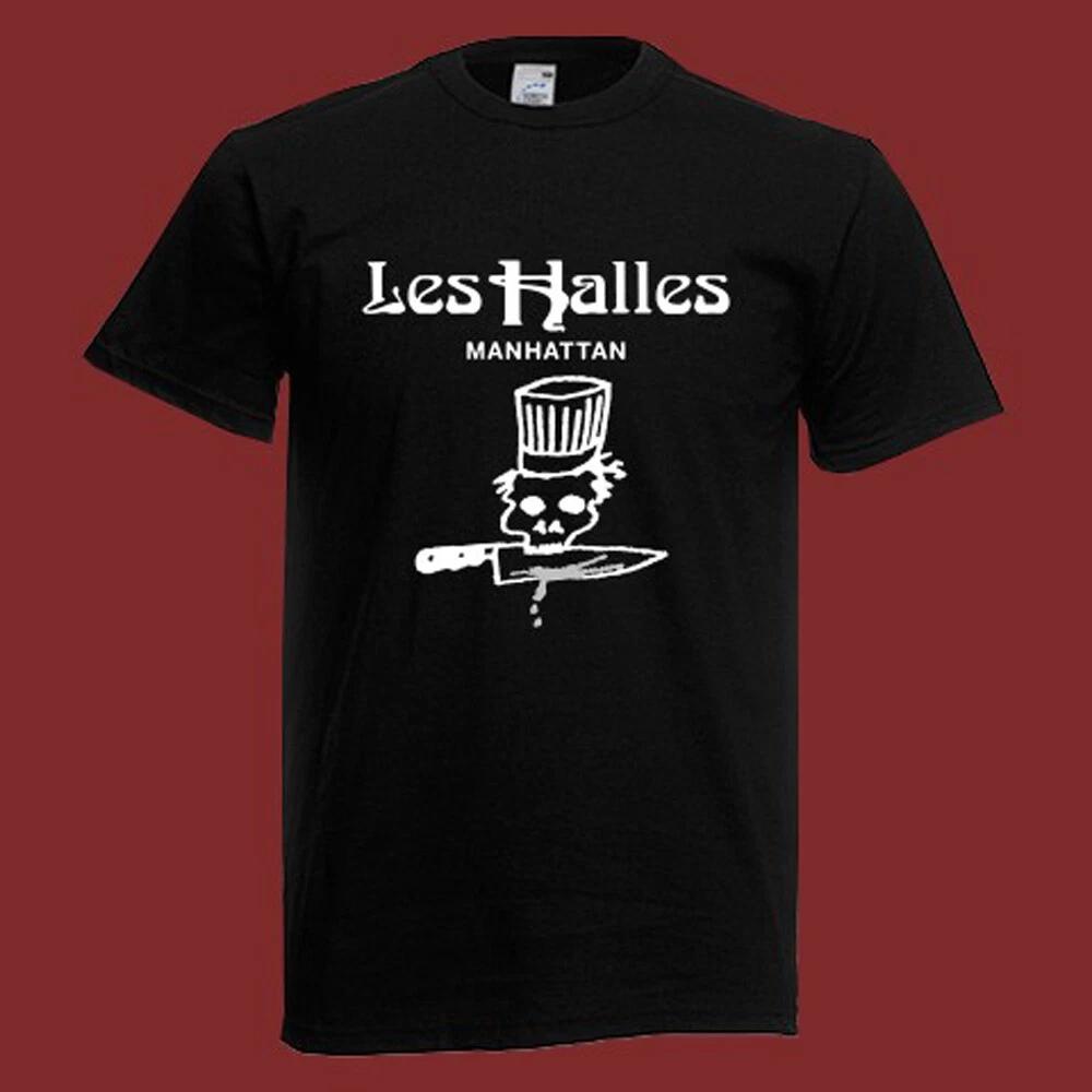 Men s and Women s T-shirts Les Halles Manhattan Restaurant Men s Black Size S-5XL XXL