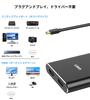 Mini DisplayPort auf Dual HDMI MDP auf 2 HDMI Splitter Erweiterungsausgang Erweiterungsmodus Spiegelmodus Kompatibel mit 4K@60Hz 1.2 2-Bildschirm Laptops, PCs,