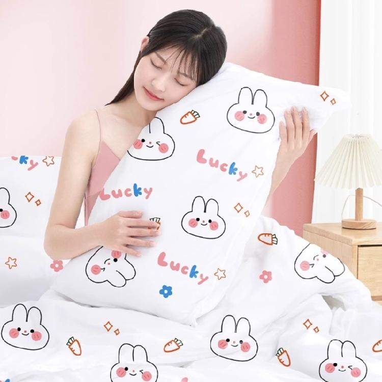 Disposable Bedding Pack Including Sheet, Quilts Cover, Pillowcases for Kids and Pet