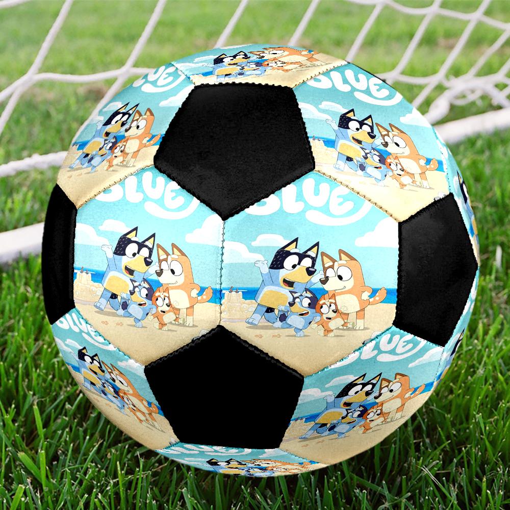 Bluey Theme Size 5 Soccer Ball, Suitable for Both Indoor and Outdoor Matches, a Gift Suitable for Everyone.