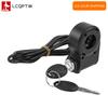 Interruttore di accensione universale a chiave per scooter elettrico 12V-72V, interruttore di blocco alimentazione per Super73, per manubrio bicicletta elettrica Ridstar Q20