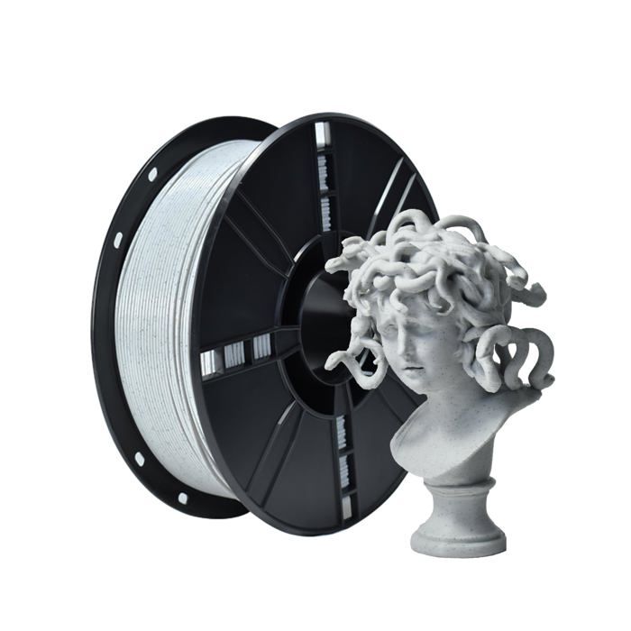 PLA+filament 1,75 mm, filament d'impression 3D dur et durable, +/- 0,02 mm, bobine de 1 kg (2,2 livres), convient à la plupart des
