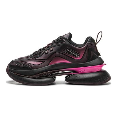 Li Ning Project Carvelight Ležérní Všestranné Protiskluzové Odolné Nízké Tenisky Dámské tenisky Černá AGLT224-4
