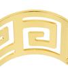 6pcs Napkin Ring Set Electroplating Golden Hollow Out Napkin Rings Buckles for Dining Anniversary Birthday Christmas