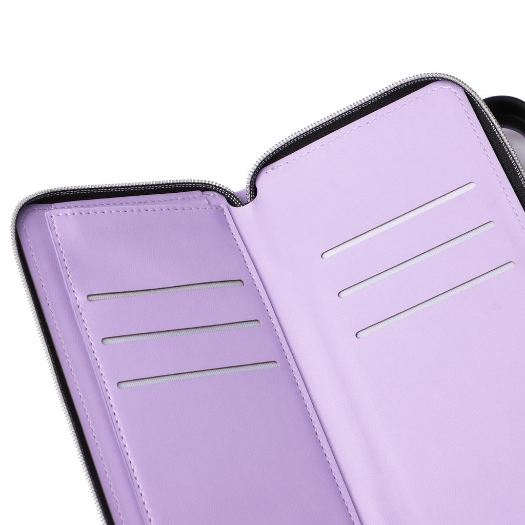 Pro iPhone 14 Pro Max Pouzdro Kosočtvercová Peněženka Kabelka PU Kůže Kryt na Telefon s Ramenním Popruhem