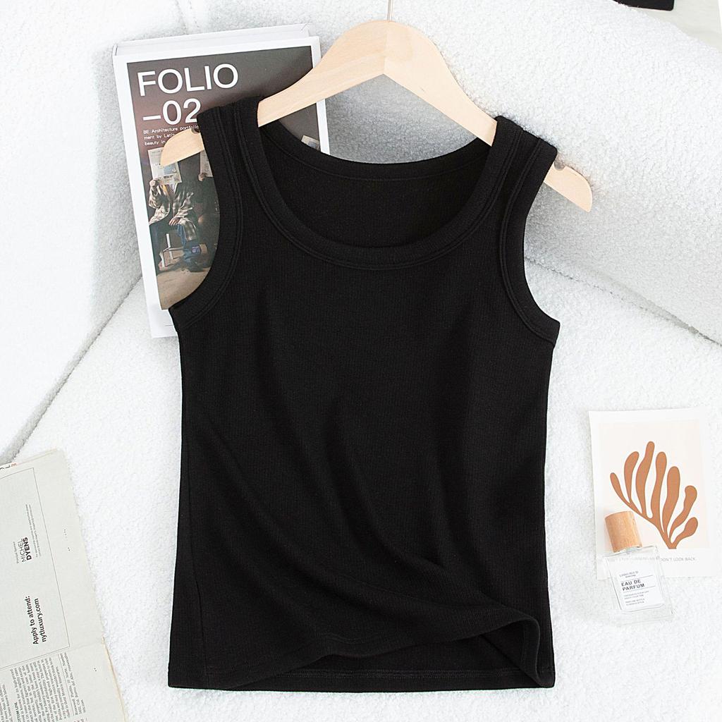Women's Slim Fit Brushed Sleeveless Camisole - Warm Autumn/Winter Base Layer