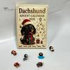 Cute Animal Toy Collection 2026 Owl/Dog Advent Calendar, 24 Days Christmas Countdown with Mini Theme Surprise Figurine Ornaments, PVC Collectible