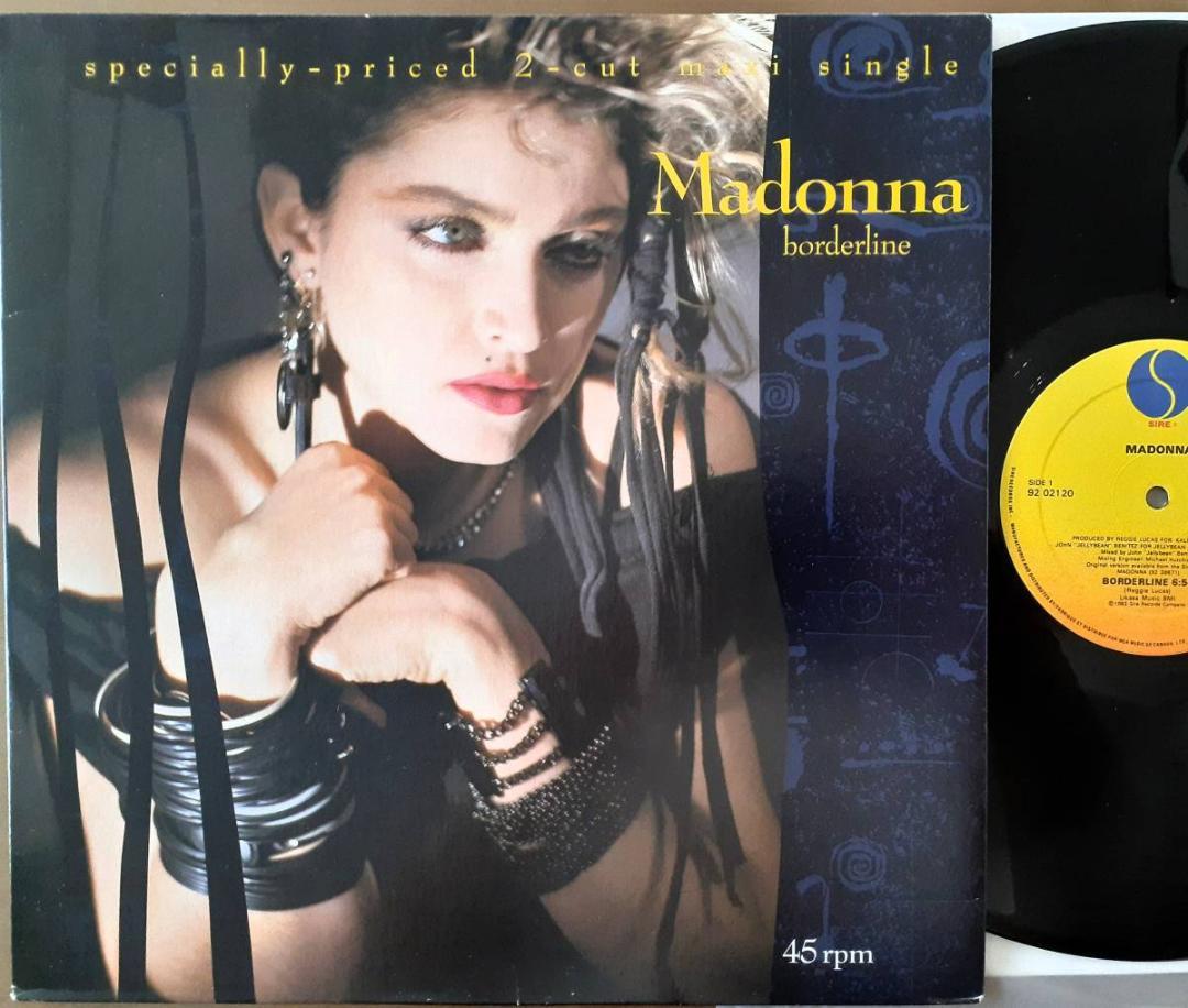 

[USED] Beautiful record Madonna Borderline / Lucky Star Canadian edition 12”