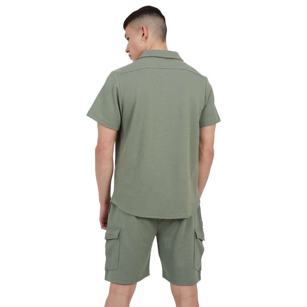 BRAVE SOUL Shorts cargo texturizados Cadby para hombre