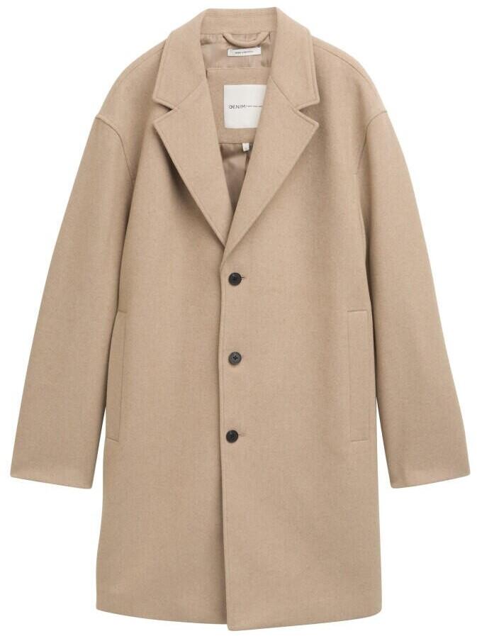 

Пальто Tom Tailor Denim Relaxed с содержанием шерсти туманно-бежевый меланж (1042407_35750) XXL