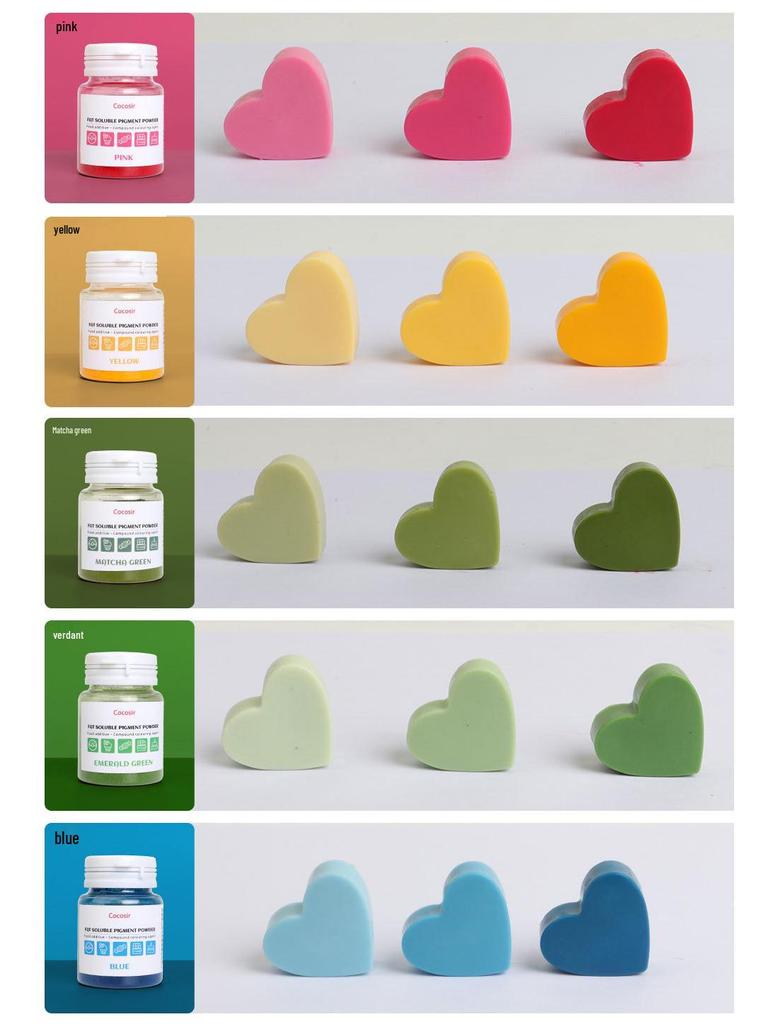 Chocolate Oil-Soluble Color Powder for Pastries, Mousse, Fondant, Lipstick & Macarons - 10g