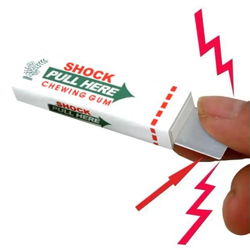Electric Shock Chewing Gum And Magic Prank Toy For Street Jokes Easy Comedy Holiday Party Supplies Suitable For April Fool'S Day