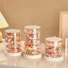 "Elegant Keeper" Princess-Themed Multi-Layer Rotating Jewelry Organizer - Transparent, Anti-Oxidation Storage For Hair Accessories