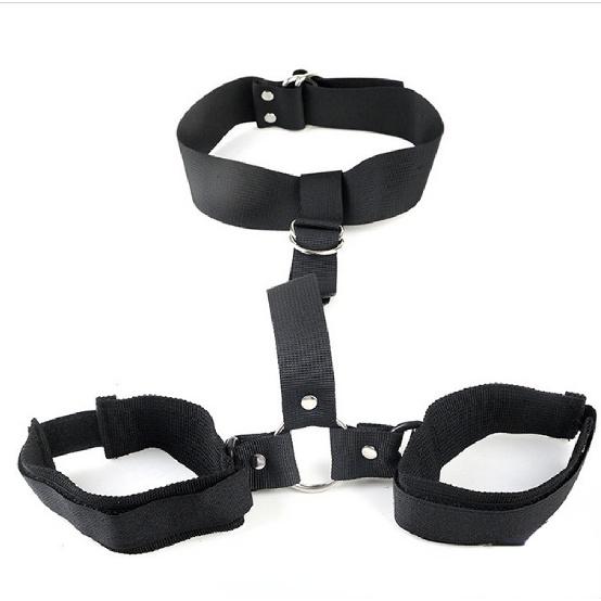 Adult Erotic Toy Handcuffs & Ankle Cuffs BDSM Bondage Under Bed Restraint Bondage Sex ProductsSex Toys for Couples Collar