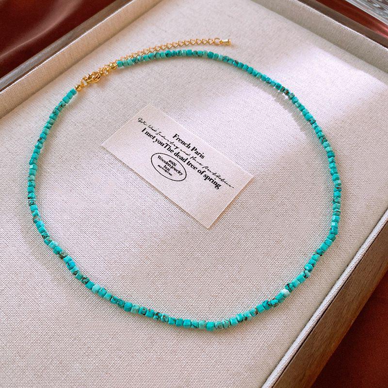 Dopamine Pearl Necklace: Retro Court Style Versatile Clavicle Chain for Women