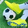 Men Soccer Cleats Shoes Long Spikes Football Boots Non Slip Turf Indoor Training Sports Futsal Shoes Match Professional Sneakers