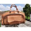 Men's Perfectly Crafted Goat Leather Tote Luggage Travel Vintage Duffel Gym Bag