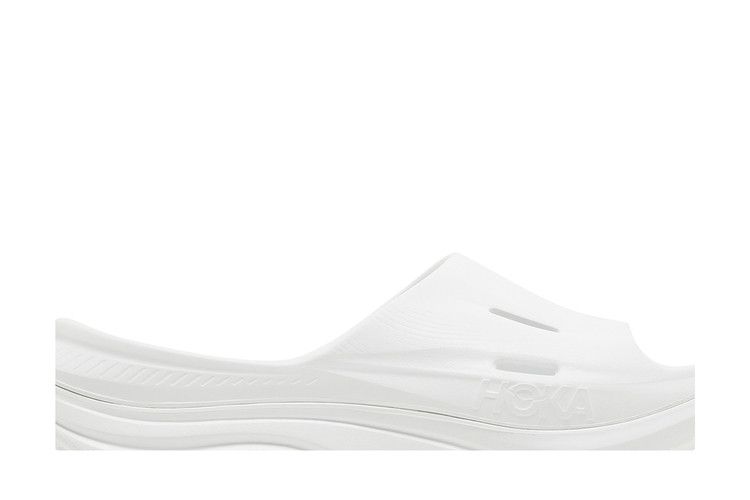 Men's Slides Hoka One One Ora Recovery Slide 3 White White/White