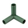 For Climbing Plants Four-Way Connectors Greenhouse Frame Connectors Greenhouse Setup Outdoor Gardening Applications