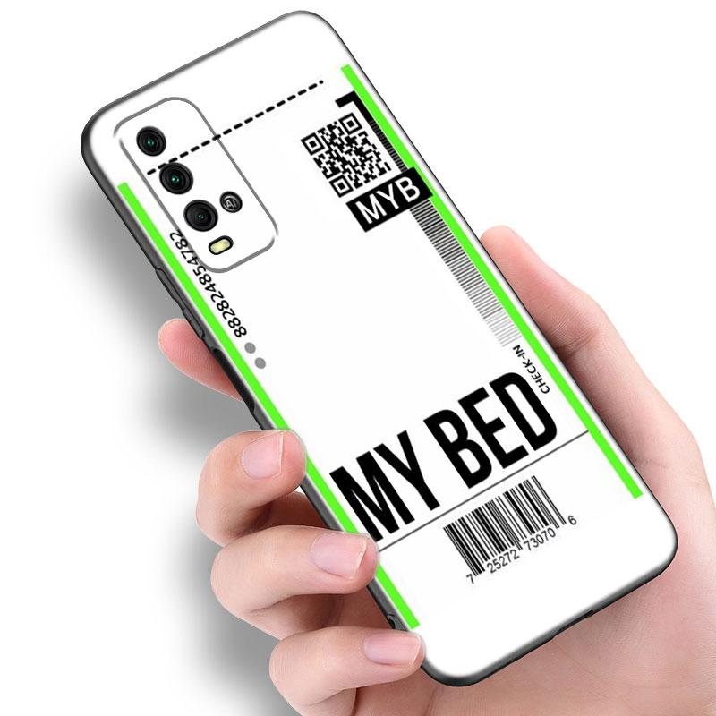 Travel Ticket Label Paris Phone Case For Xiaomi Redmi Note 5 6 9T K20 K40 K50 Pro 7A 8A 9A 9C 9i 10A 10C A1 S2 TPU Black Cover