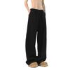 Men's Cleanfit Wide-Leg Fleece Sweatpants - Autumn/Winter Straight-Leg Casual Sports Pants