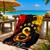 Galatasaray Fußball Club Wappen Strandtuch, Schnelltrocknend, Pflegeleicht, Geeignet für Fitness und Strandurlaub, Sport-Essential