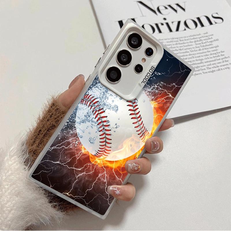 

Baseball Sport Soft Phone Case for Samsung Galaxy S24 S25 FE S26 Edge S23 Ultra S22 Plus S21 + Shockproof Cover Back Shell Samsung S25 Edge