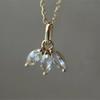 Clover Pendant Clavicle Chain Necklace Jewelry Accessories