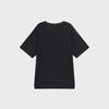 LAP Rayon U-Neck Oversized T-Shirt Ar2Ct482