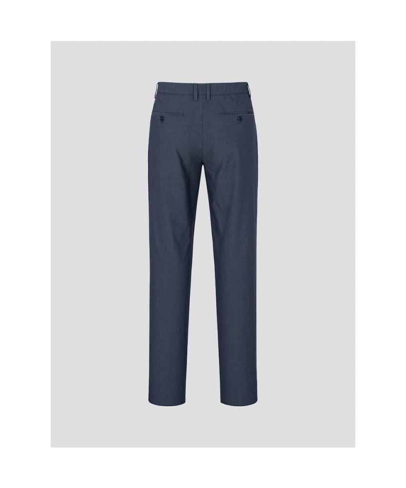 Binpolmen Texture Setup Standard Fit Slacks Blue