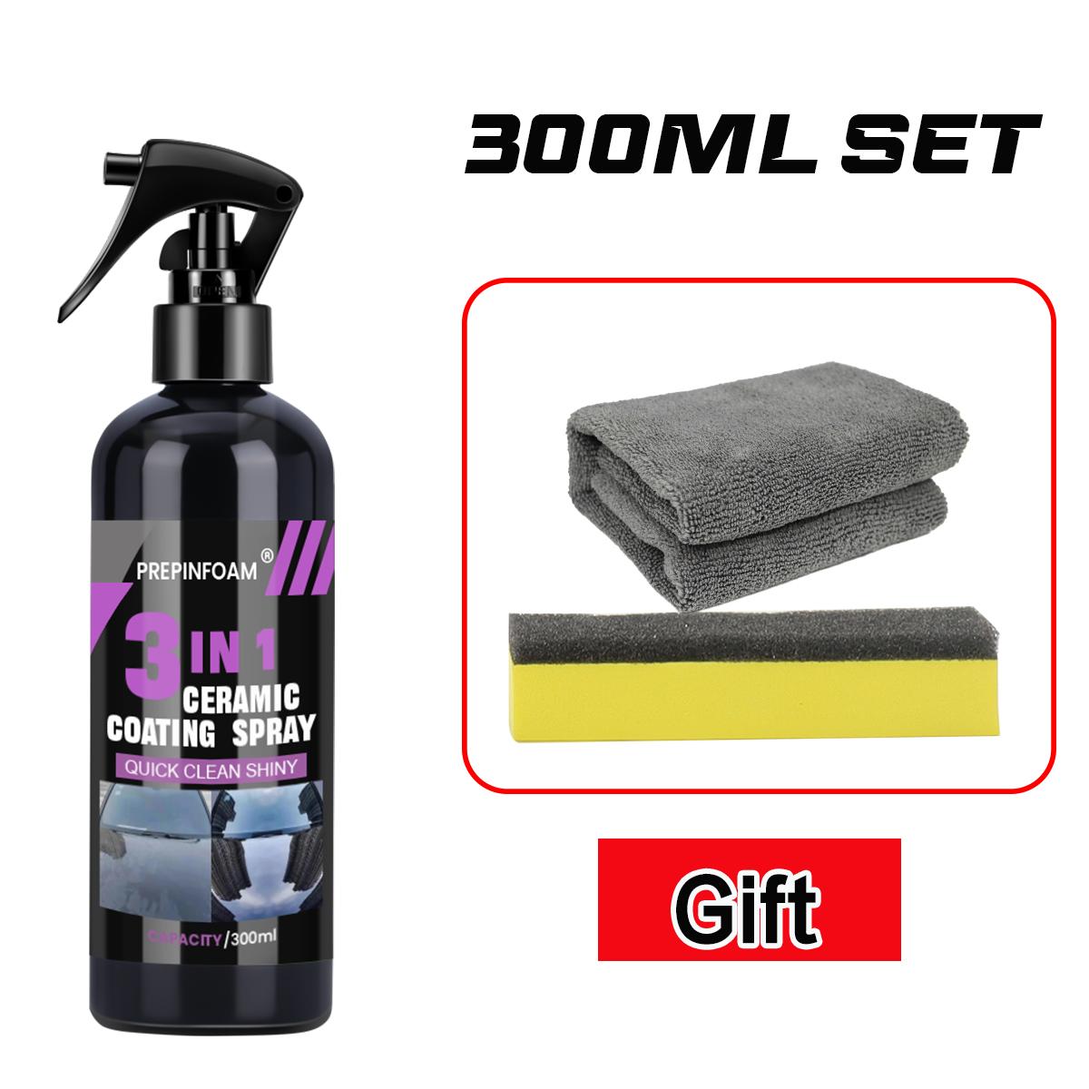 3 en 1 Revêtement Céramique Nano Liquide pour Voiture Revêtement Cristal Nano Couche Hydrophobe Agent de Revêtement de Peinture de Polissage Polish Revêtements Nano